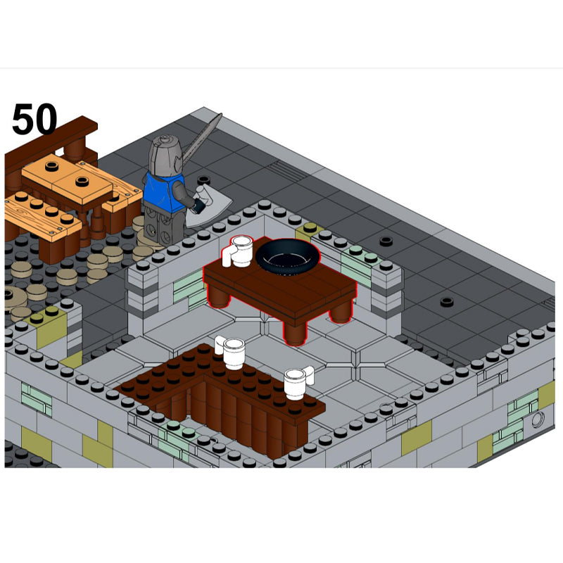 MOC-165171 Modular medieval tavern
