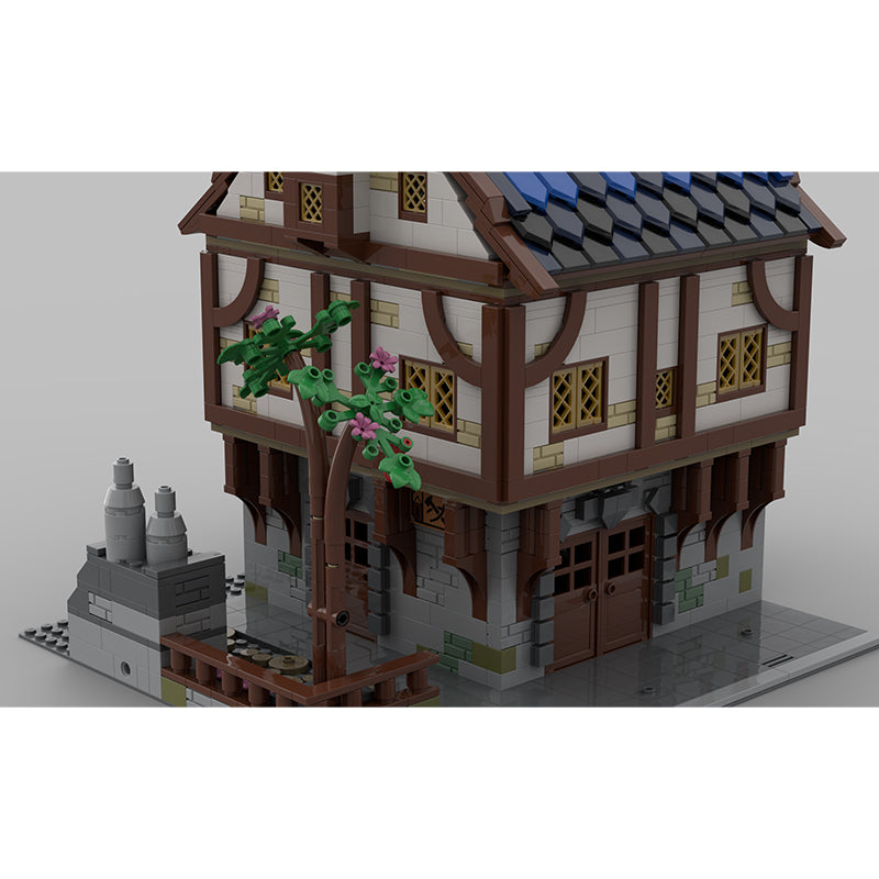 MOC-168945 Modular medieval weaponshop