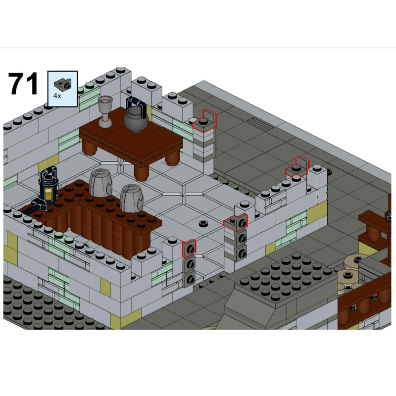 MOC-168945 Modular medieval weaponshop