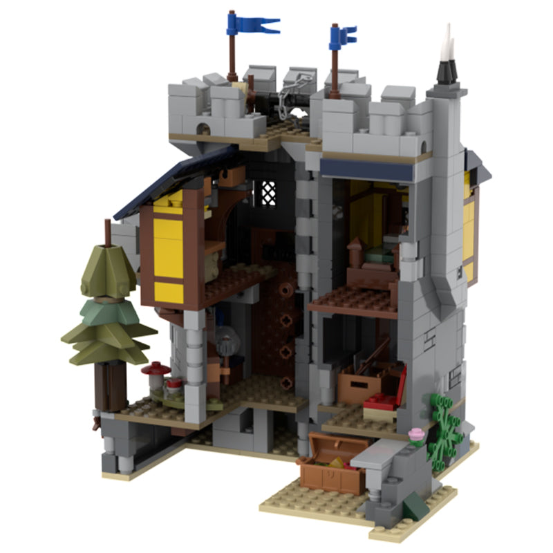 MOC-169007 Stormwatch Isle - Medieval Castle