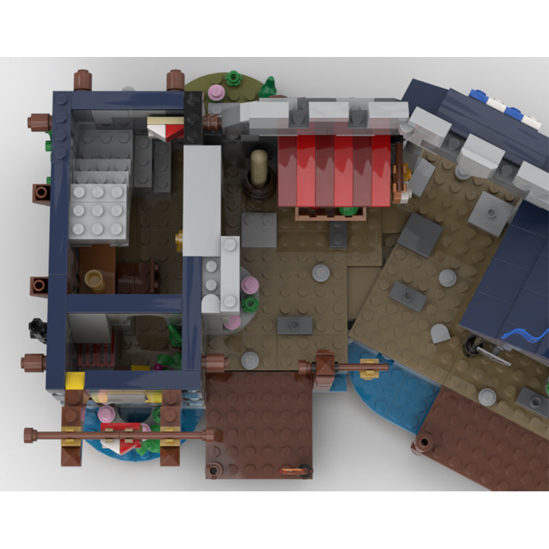 MOC-172507 31120 - Medieval Harbor (Black Falcons)