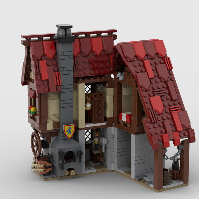 MOC-173050 Blacksmith - Medieval Village