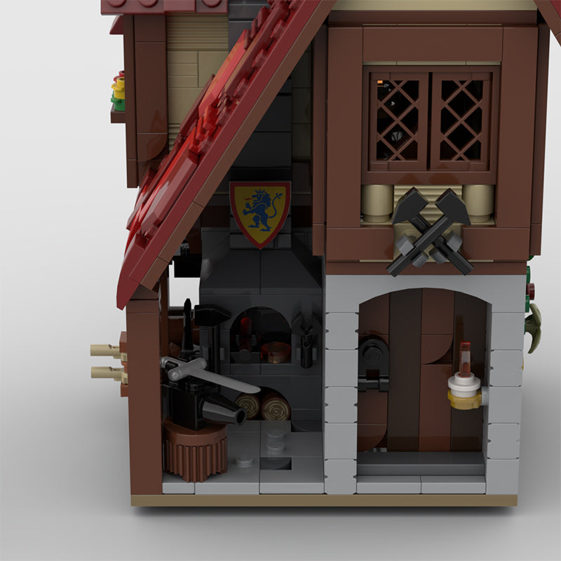 MOC-173050 Blacksmith - Medieval Village