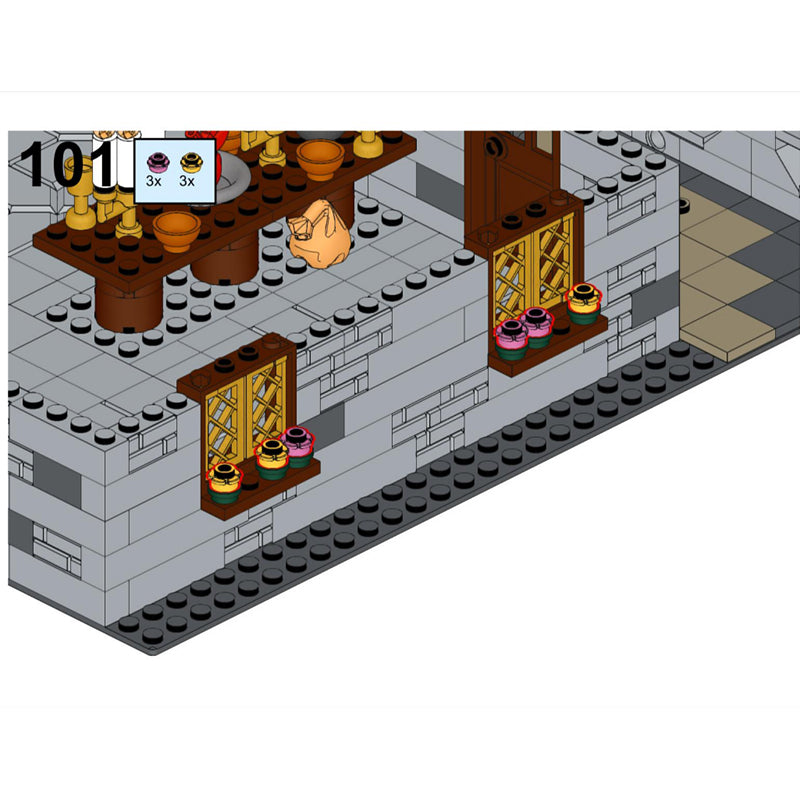 MOC-174091 Modular castle