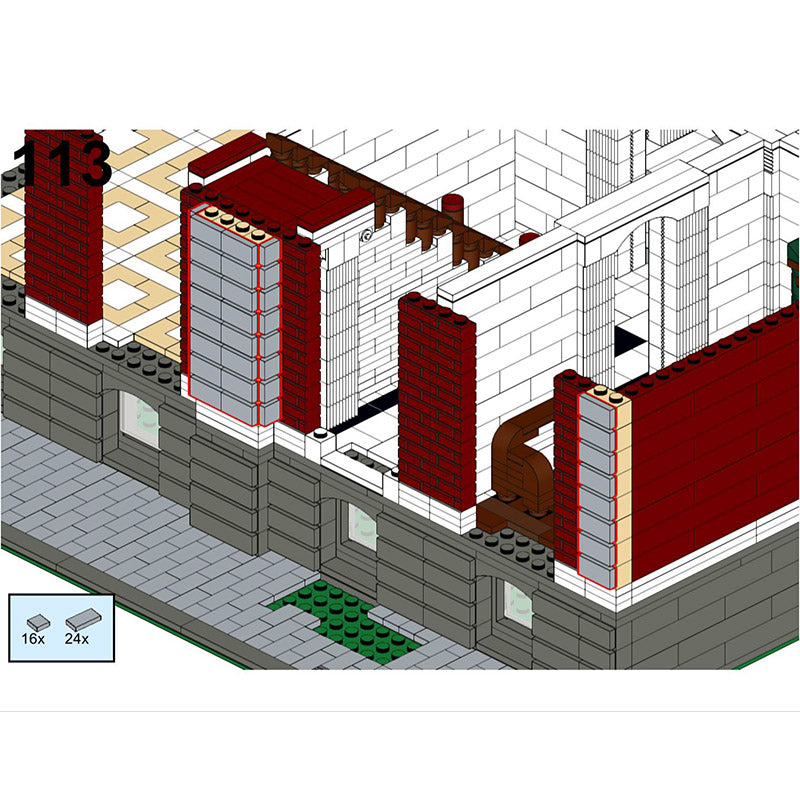 MOC-36657 Amsterdam City Mansion