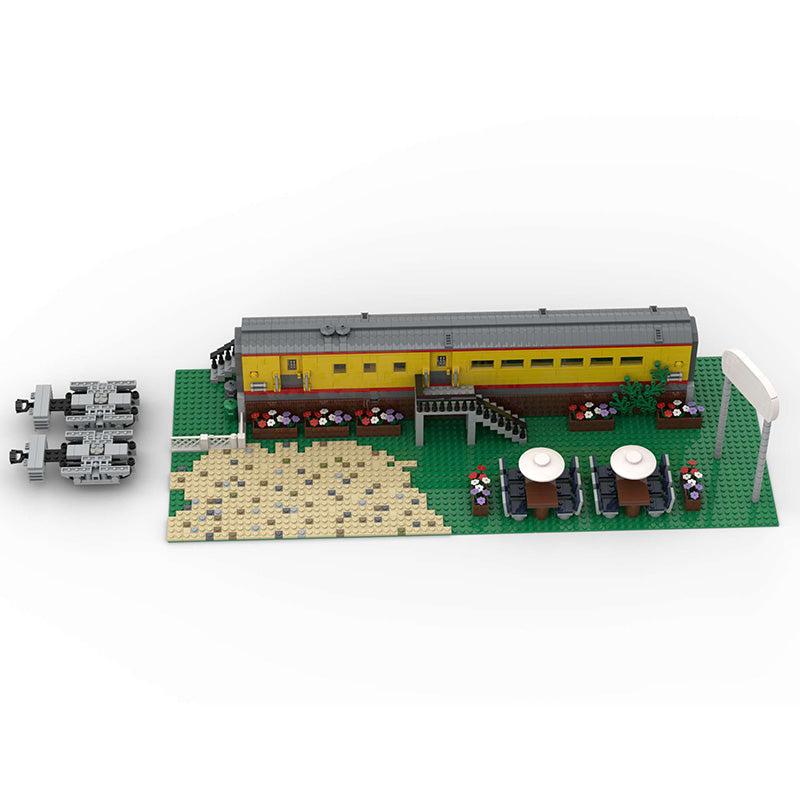 MOC-37927 Repurposed Union Pacific diner coach