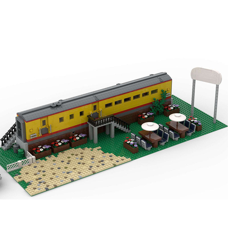 MOC-37927 Repurposed Union Pacific diner coach