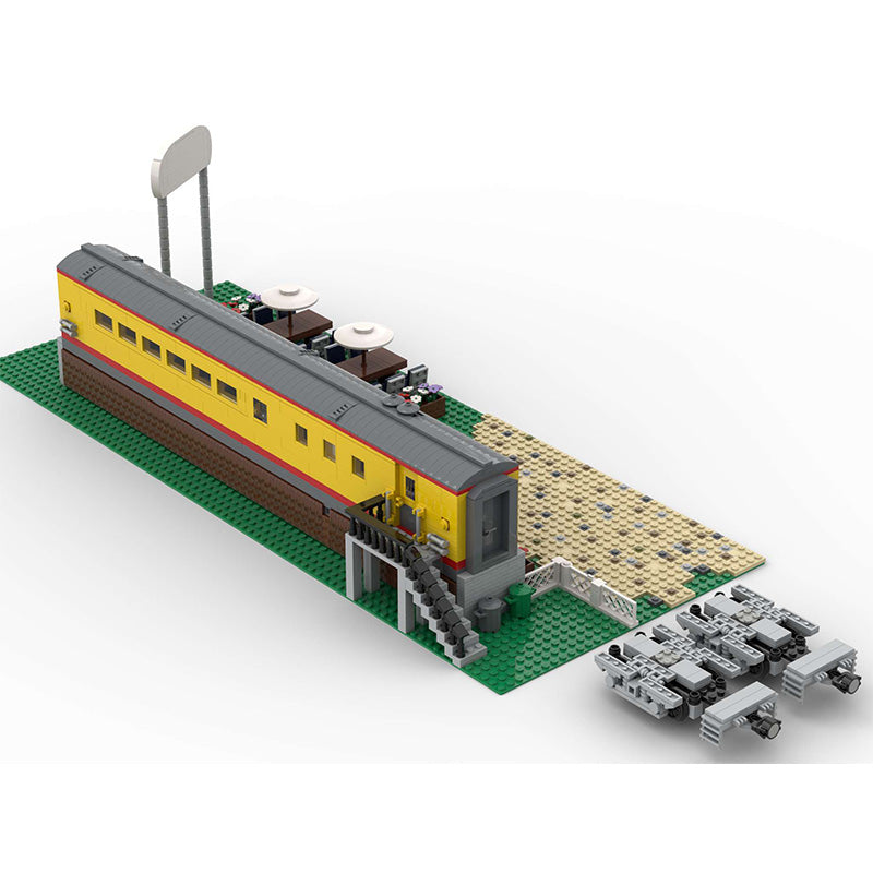 MOC-37927 Repurposed Union Pacific diner coach