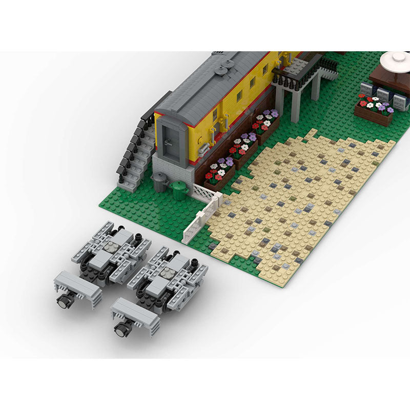 MOC-37927 Repurposed Union Pacific diner coach