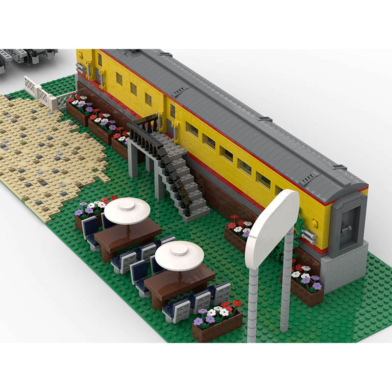 MOC-37927 Repurposed Union Pacific diner coach