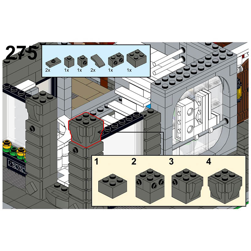 MOC-39661 Modular Law Office Brick Lawyers