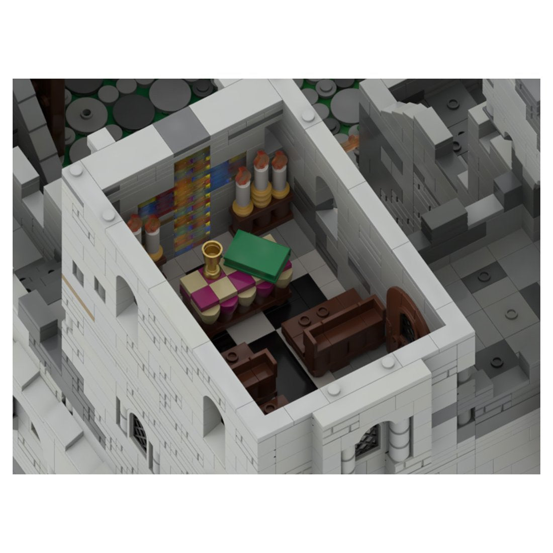 MOC-45559 Medieval Highstone Fortress