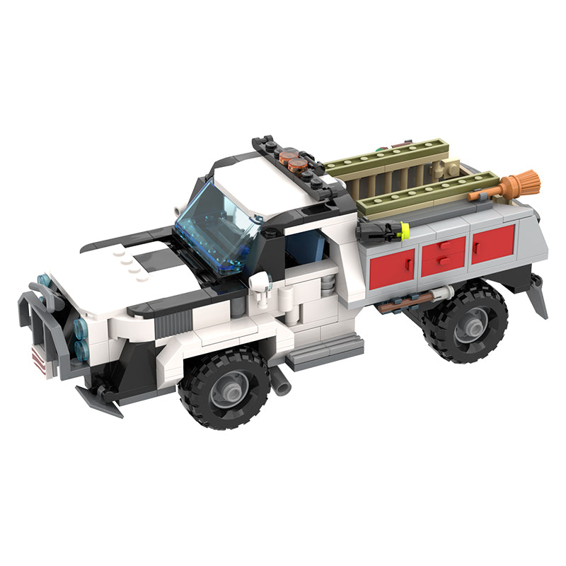 MOC-49652 Truck - Painter's Deluxe Superduty (White)
