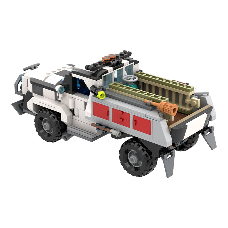 MOC-49652 Truck - Painter's Deluxe Superduty (White)