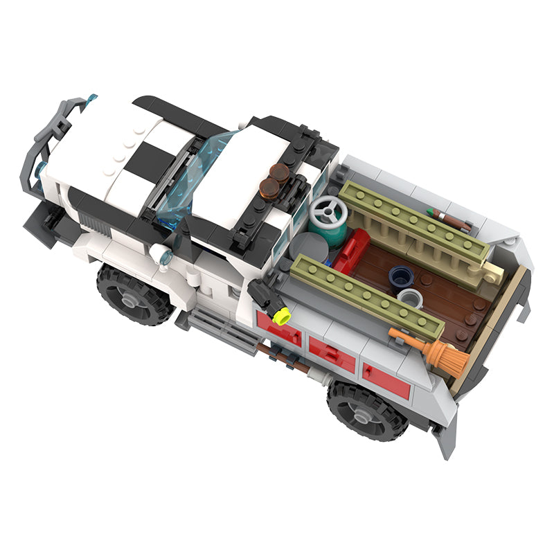 MOC-49652 Truck - Painter's Deluxe Superduty (White)