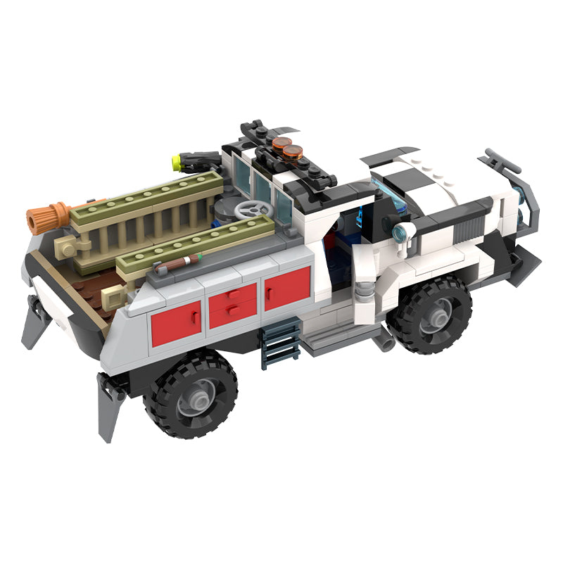 MOC-49652 Truck - Painter's Deluxe Superduty (White)