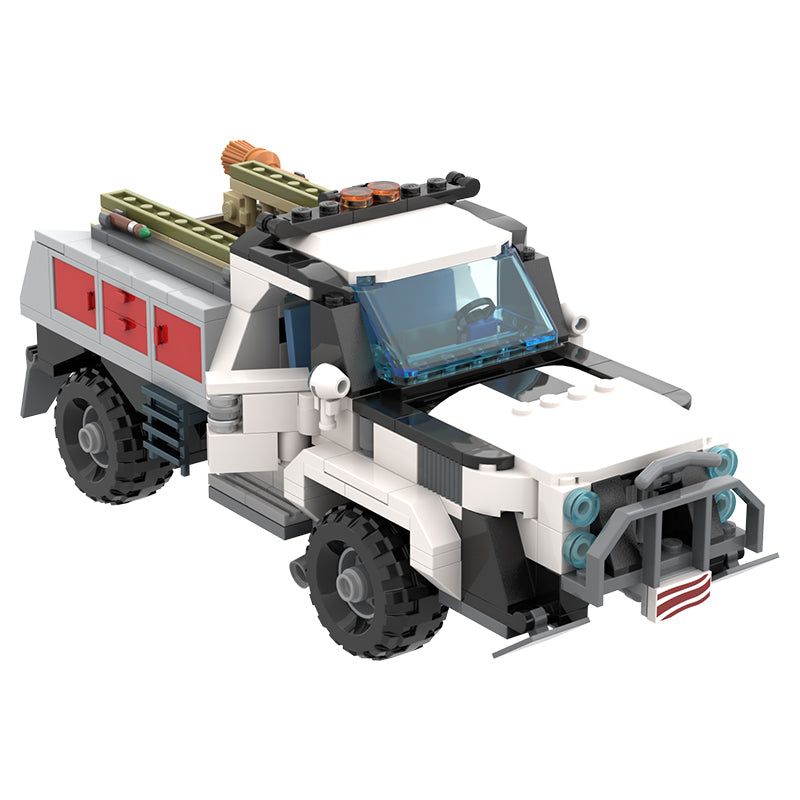 MOC-49652 Truck - Painter's Deluxe Superduty (White)