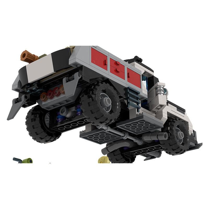MOC-49652 Truck - Painter's Deluxe Superduty (White)