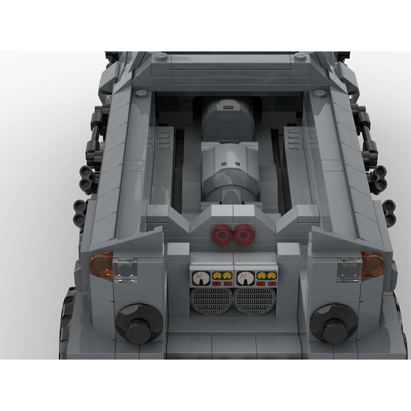 MOC-58291 Futuristic APC radio controlled ( Minifig Size)