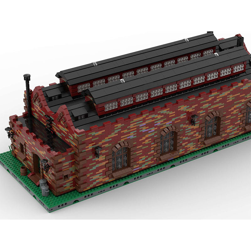 MOC-75755 Two-bay Train Power Station Engine Shed