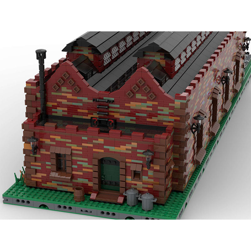 MOC-75755 Two-bay Train Power Station Engine Shed
