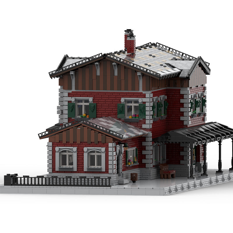 MOC-81863 Village Railroad Train Station