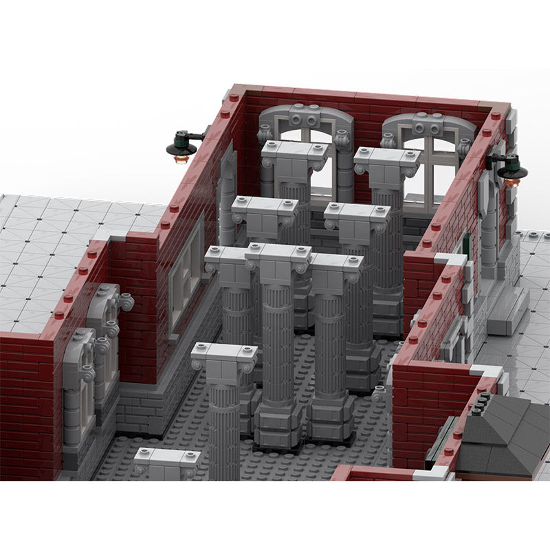 MOC-81863 Village Railroad Train Station