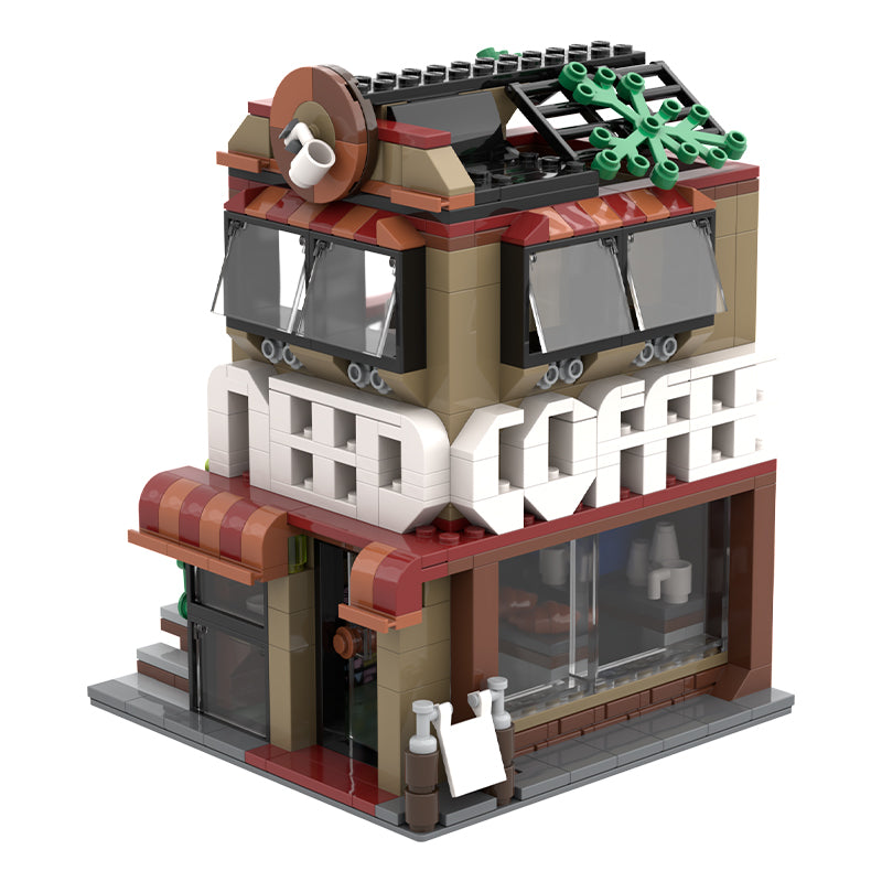 MOC-95682 The "NEED COFFEE" Cafe