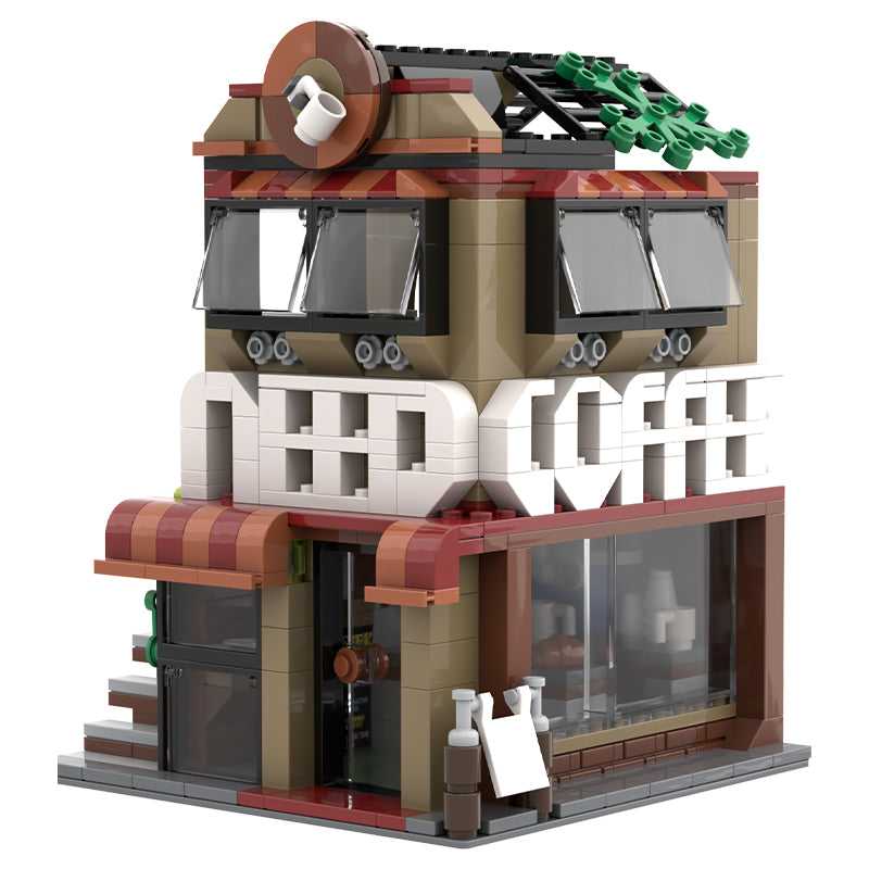 MOC-95682 The "NEED COFFEE" Cafe