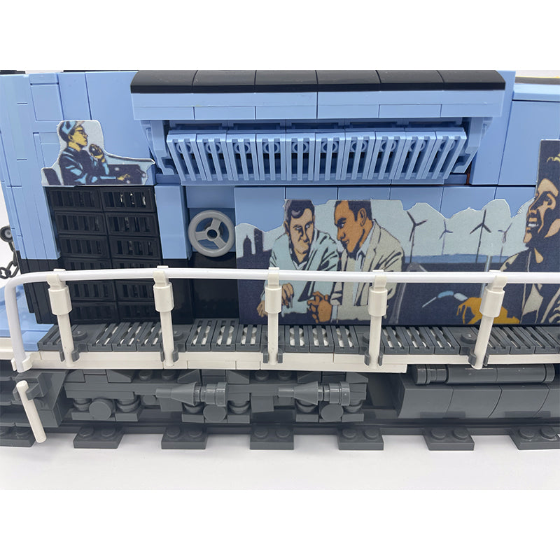 SD70Ace UP 1111 train “Powered By Our People”