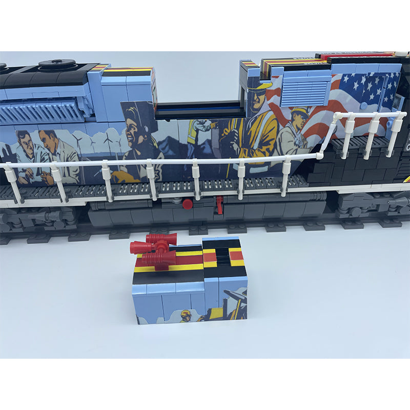 SD70Ace UP 1111 train “Powered By Our People”