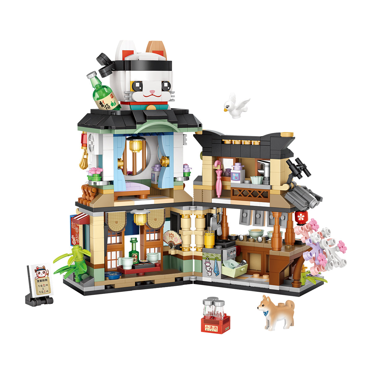 Japanese izakaya model mini MOC