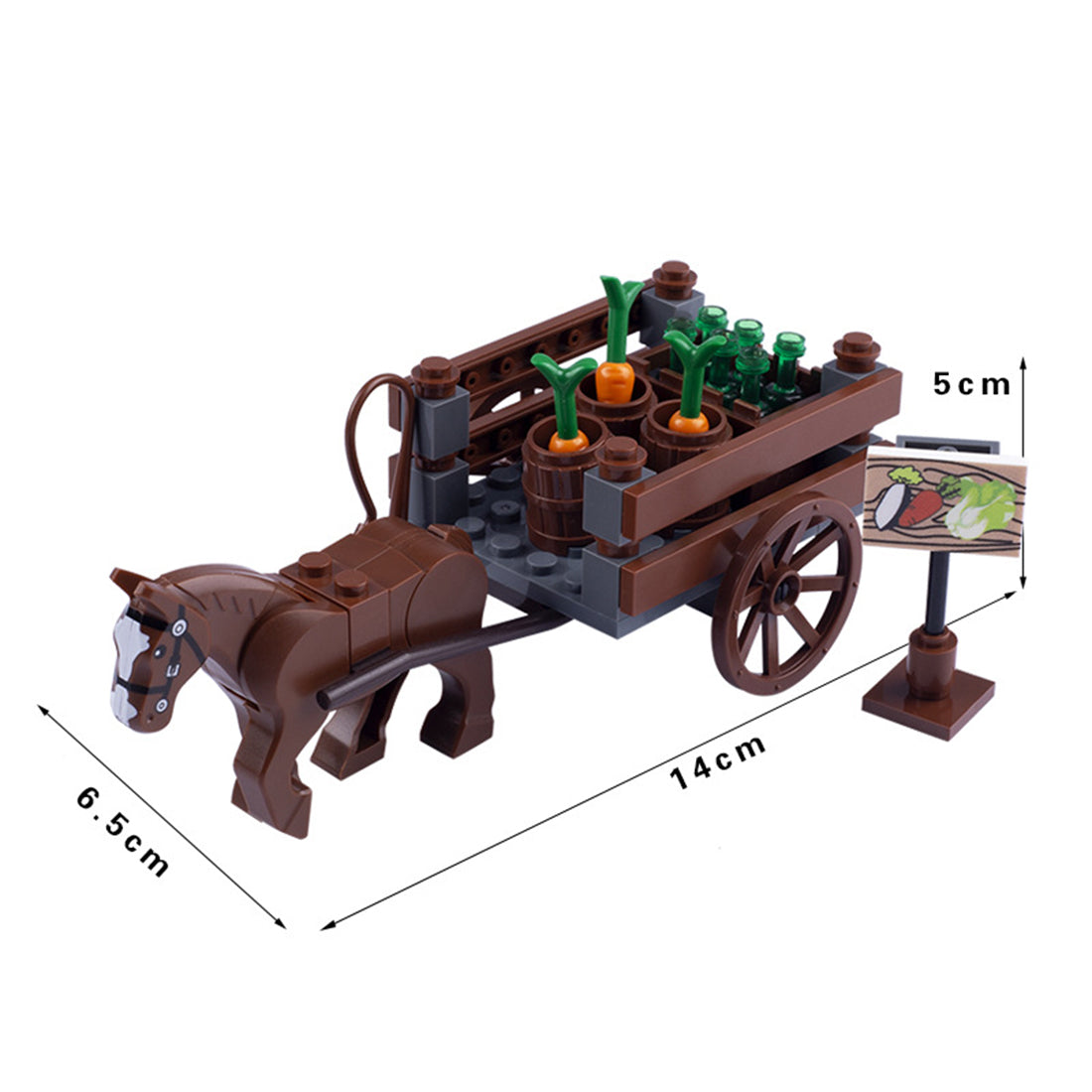 Medieval Characters Chariot MOC