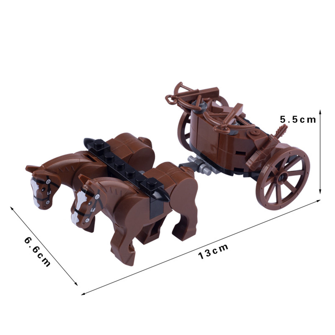 Medieval Characters Chariot MOC