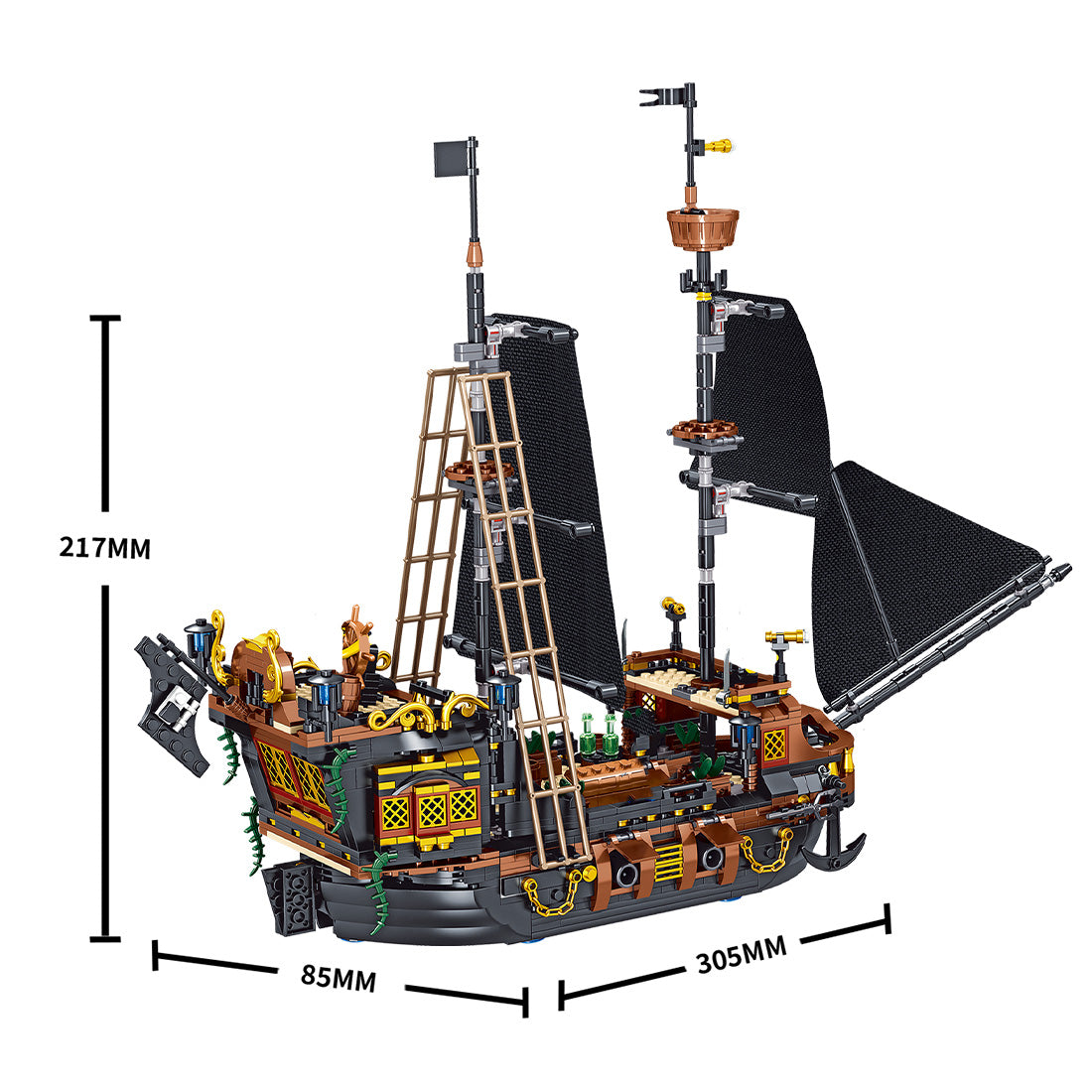 Medieval Pirate Ship MOC