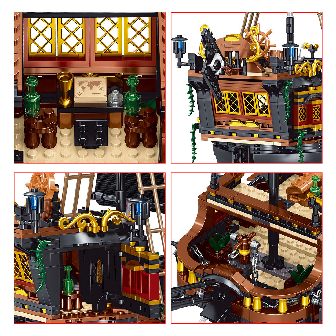 Medieval Pirate Ship MOC