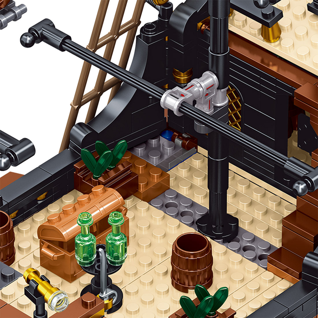 Medieval Pirate Ship MOC