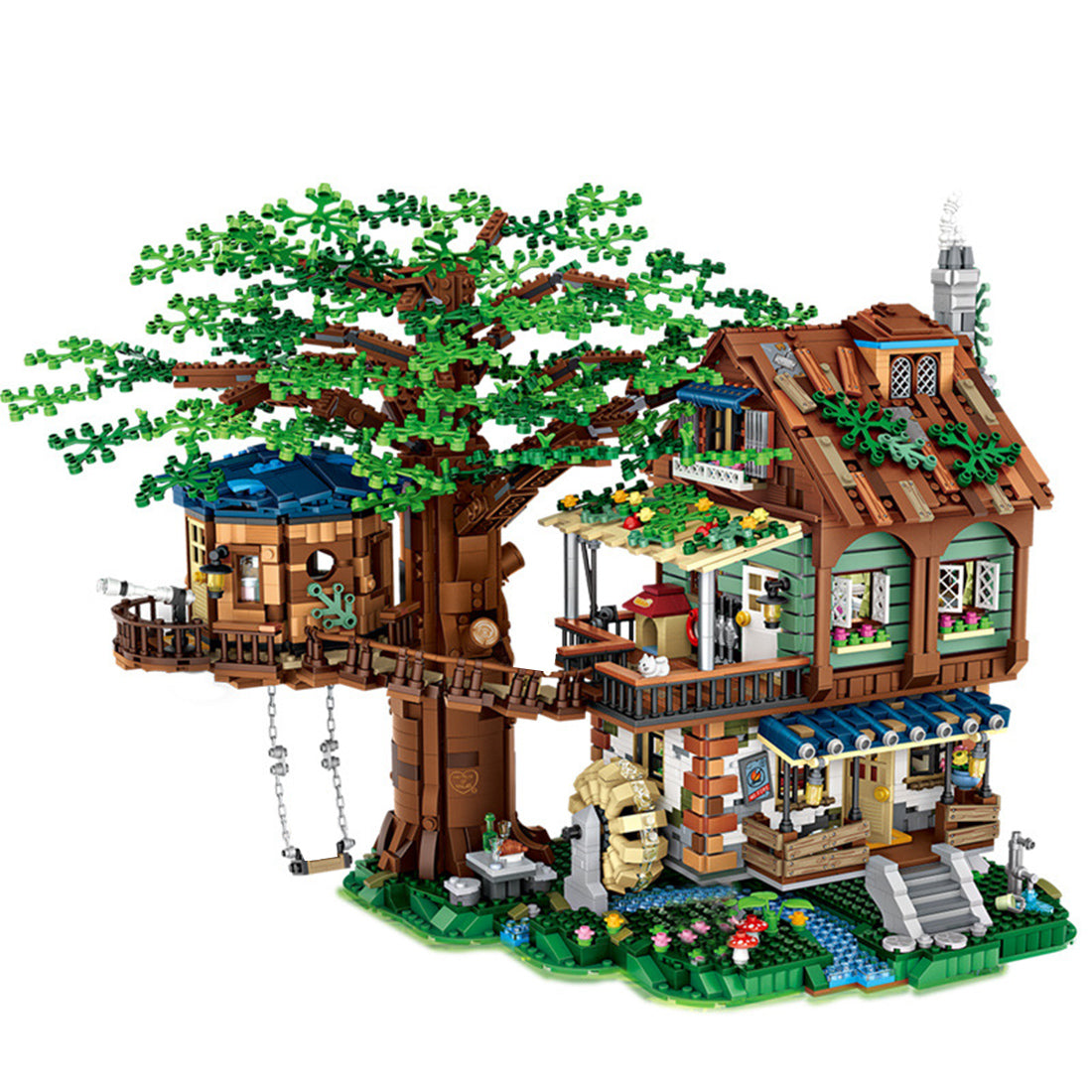 Medieval Tree House Mini Particle MOC
