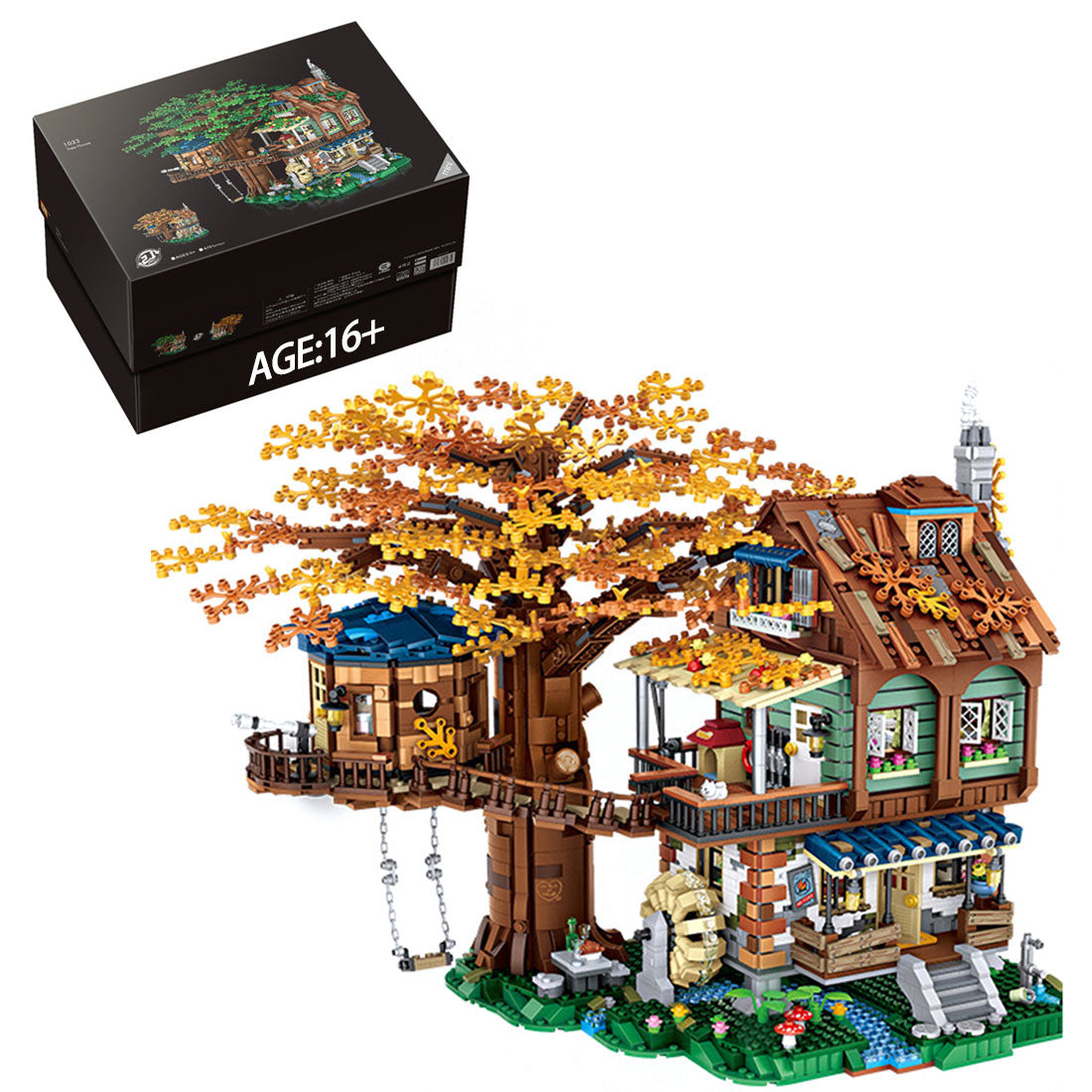 Medieval Tree House Mini Particle MOC
