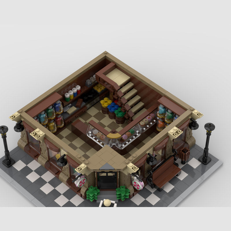 MOC-125101 Modular Old Candy Shop