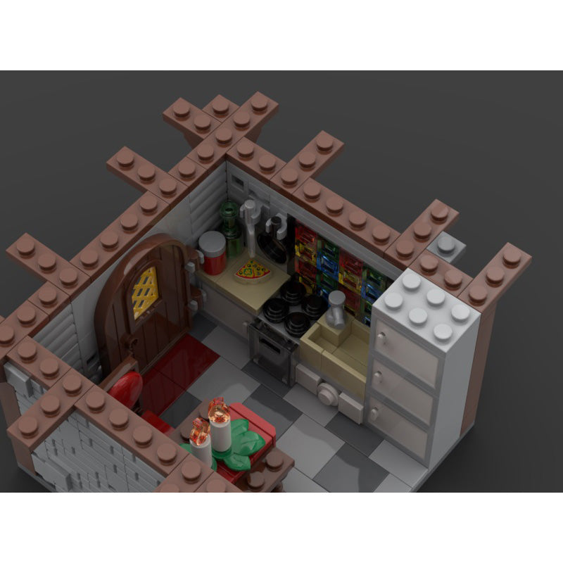 MOC-126956 Winter Village House