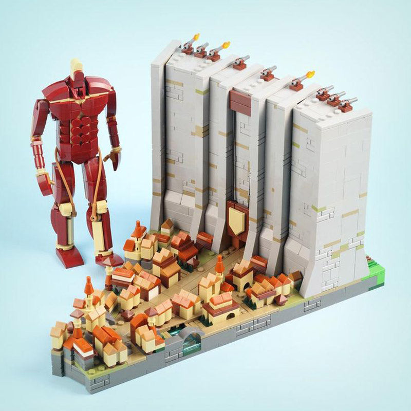 MOC-129657 Attack on Titan and Walls