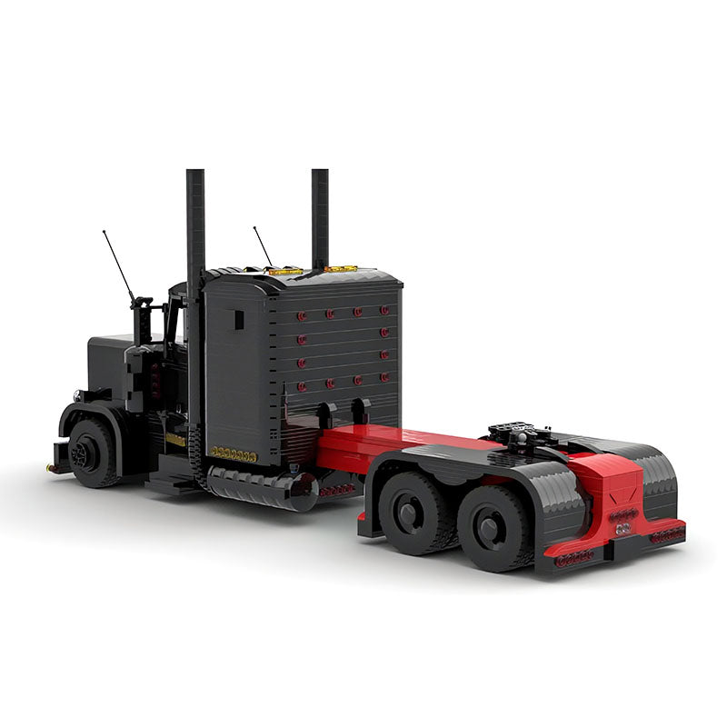 MOC-136559 Black&Red frame Peterbilt 2023
