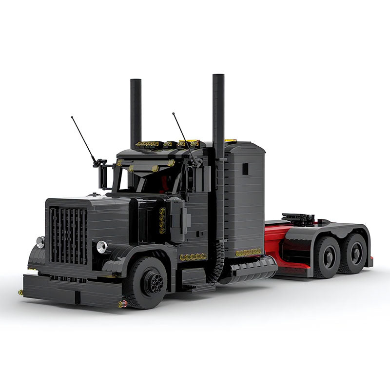 MOC-136559 Black&Red frame Peterbilt 2023
