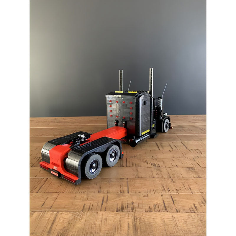 MOC-136559 Black&Red frame Peterbilt 2023