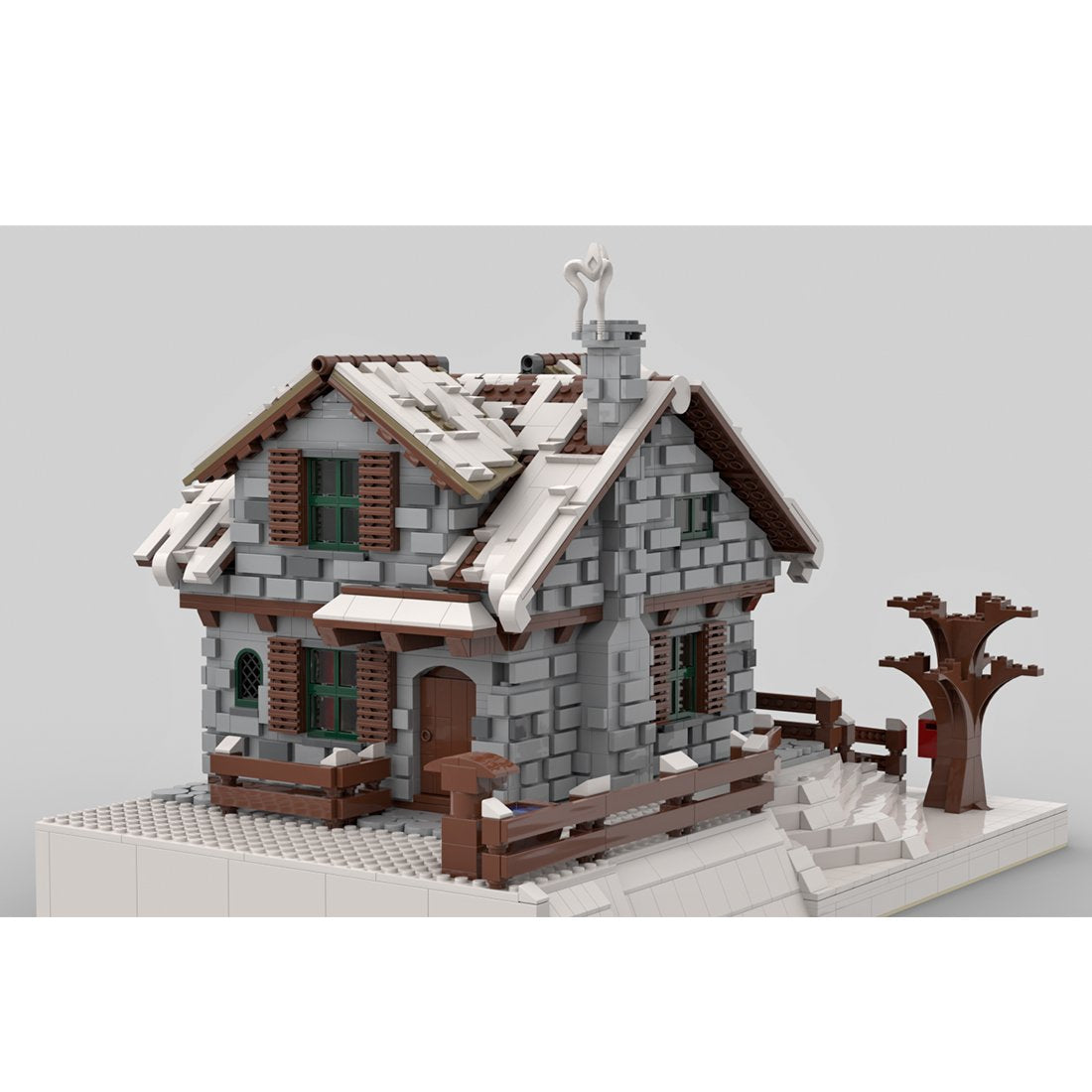MOC-38793 Medieval Winter Chalet