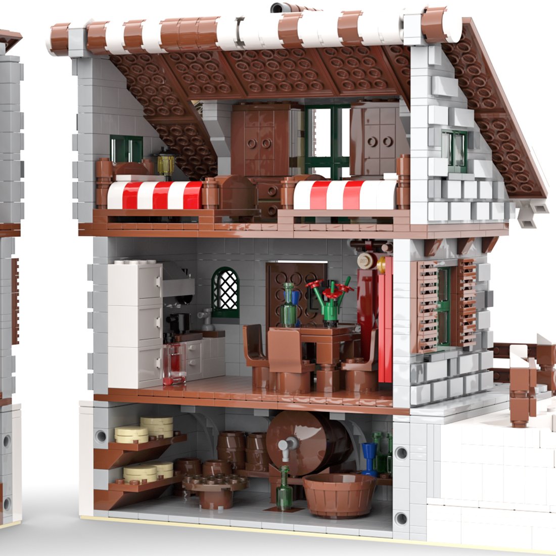 MOC-38793 Medieval Winter Chalet