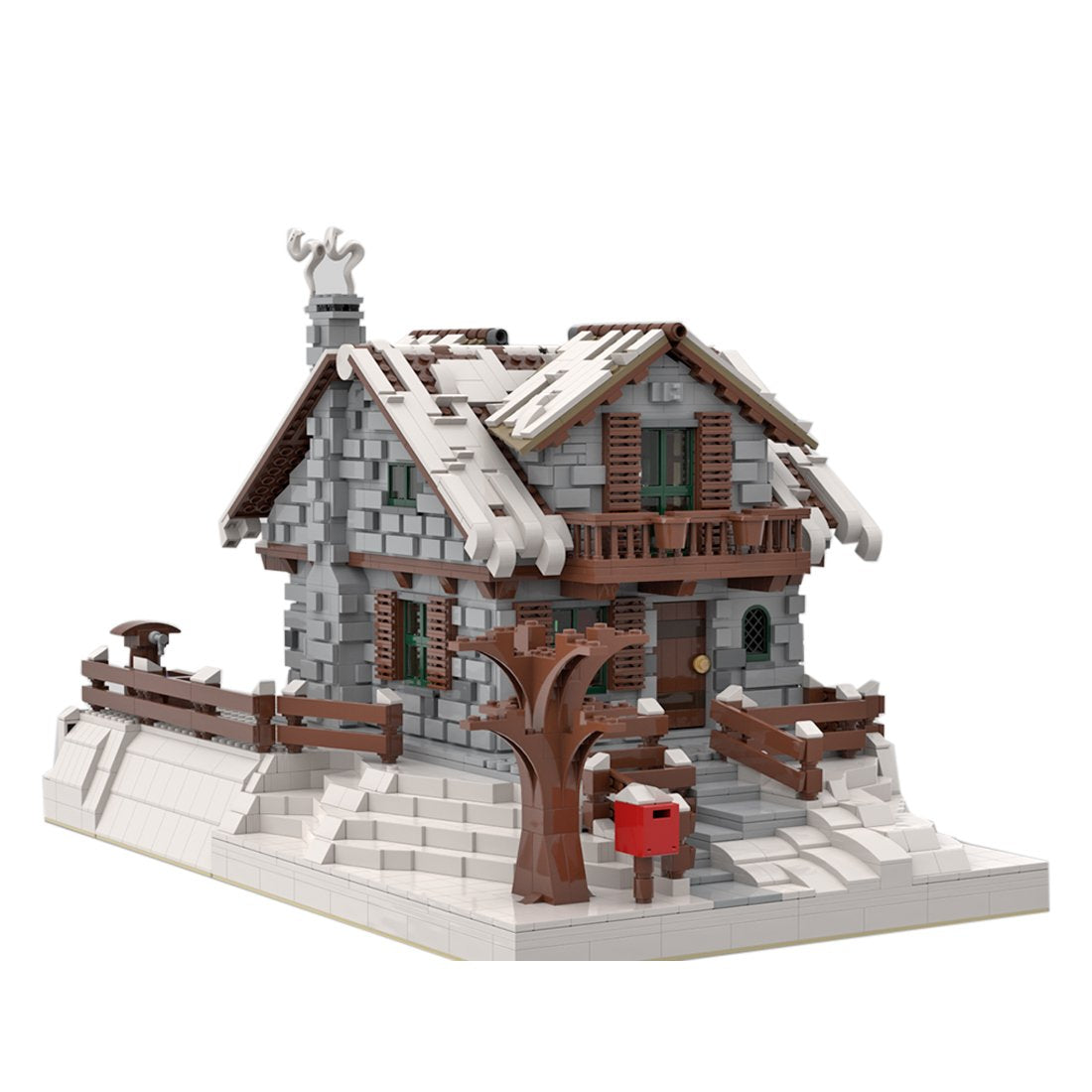 MOC-38793 Medieval Winter Chalet
