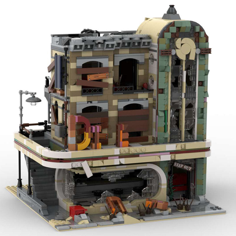 MOC-40173 Downtown Diner - Apocalypse Version