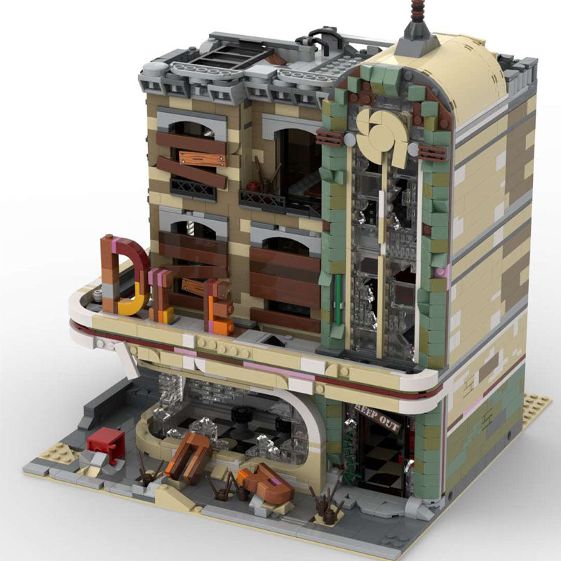 MOC-40173 Downtown Diner - Apocalypse Version